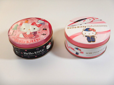 Empty Cans of Hello Kitty Candy Very Cute Scarcity Value Rare From Japan