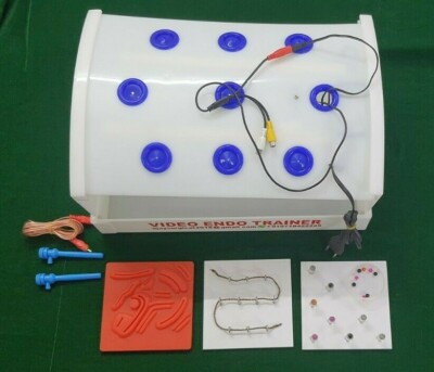 Laparoscopic Virtual-Endotrainer Box Set Endoscopy Surgical Instruments