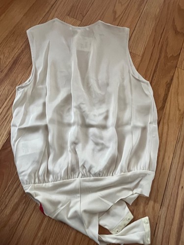 Favorite Daughter ärmellos champagnerfarbener Body Anzug neu mit Etikett Größe XSMALL 188 $ - Bild 3 von 7