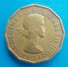 Great Britain 3 Three Pence 1963 KM 900