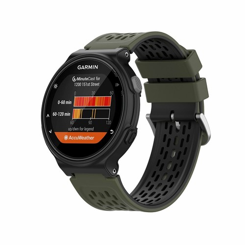 Silicone Black Wrist Band for Garmin Approach S2/S4 GPS Golf Watch/Vivoactive - Picture 10 of 22