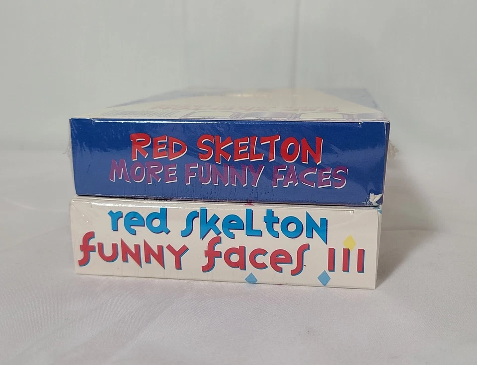 Lot Of 2 Red Skelton Vhs Tapes More Funny Faces & Funny Faces 3 NEW Both Sealed - Image 4 of 4