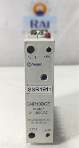 Relè Stato Solido Crouzet GN 84134020 – Con Dissipatore APC 4020, Usato Funzionante