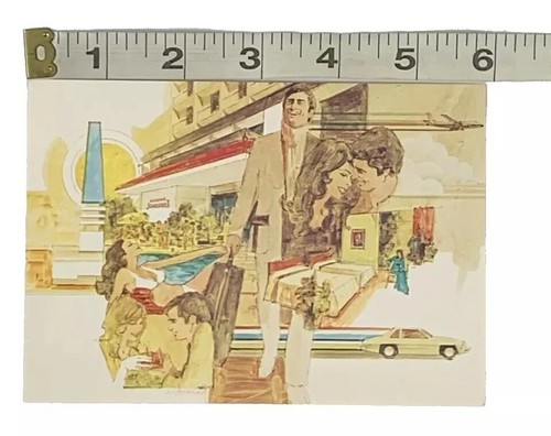 Howard Johnson Hotels & Lodges Postcard Advertising Art Unposted - Picture 3 of 4