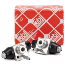 2x febi Radbremszylinder für VW GOLF 1 2 3 LUPO PASSAT POLO UP VENTO hinten