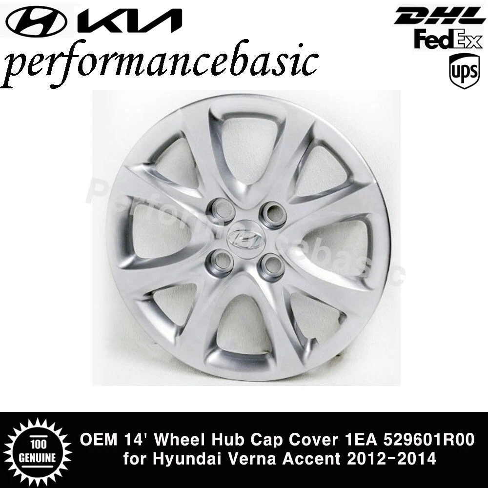 OEM 14 Wheel Hub Cap Cover 1EA 529601R00 for Hyundai Verna Accent