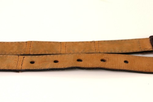Michael Kors STUDS CROCO BROWN GENUINE LEATHER 1"Wd CASUAL WOMEN'S BELT Sz M (R9 - Picture 12 of 12