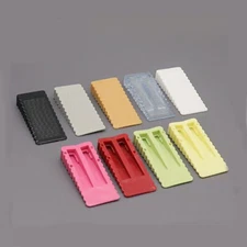 ABS Door Stops Stop Stoppers Wedges Non Punching Anti-skid Mute Jam 15mm/28mm 