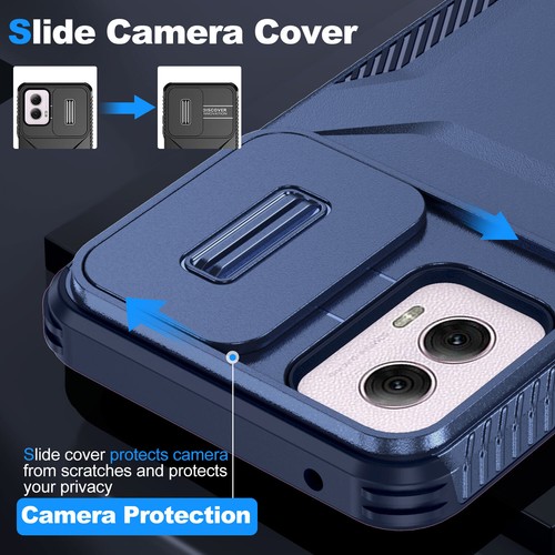 Fr Moto G Stylus/G Power 2025 /G 2025 Camera Sliding CoverRugged Case - Picture 23 of 69