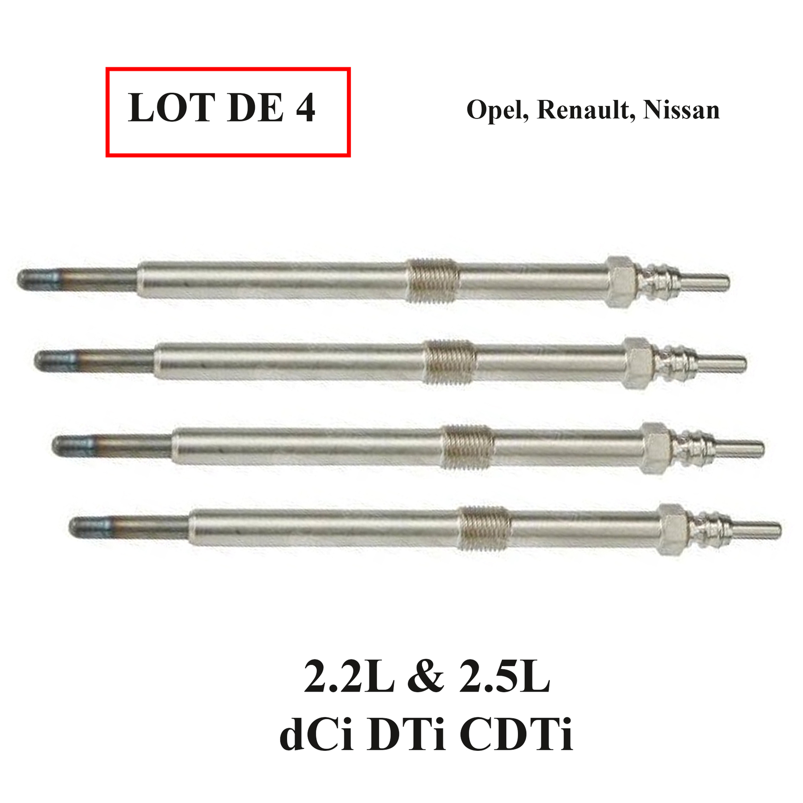Bougie de Préchauffage pour Master 2 Résout les Démarrages Difficiles en Hiver - 2