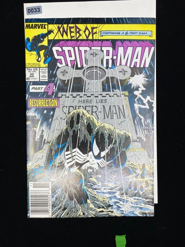 Web of Spider-Man #32 | MARVEL 1987 | Iconic Mike Zeck | NEWSSTAND Key 🔑 🔥