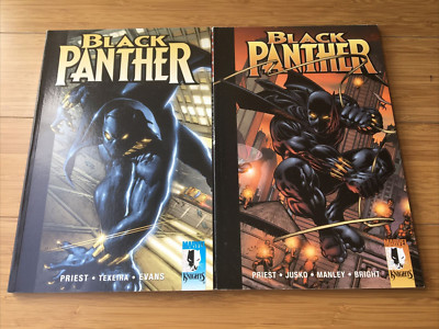 Black Panther by Priest Marvel TPBs 1 & 2 Client / Enemy Of The State 1st Print