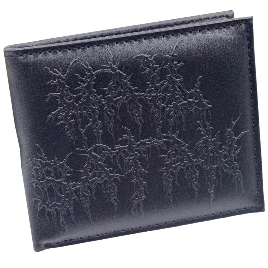 Kreepsville 666 Hail Satan Baphomet Black Bi-Fold Wallet ID Vegan
