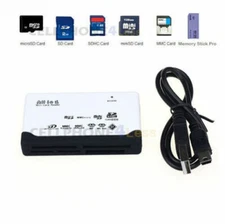 Multi USB 2.0 Memory Card Reader Adapter For Micro SD TF SDHC MS M2 T-Flash Card