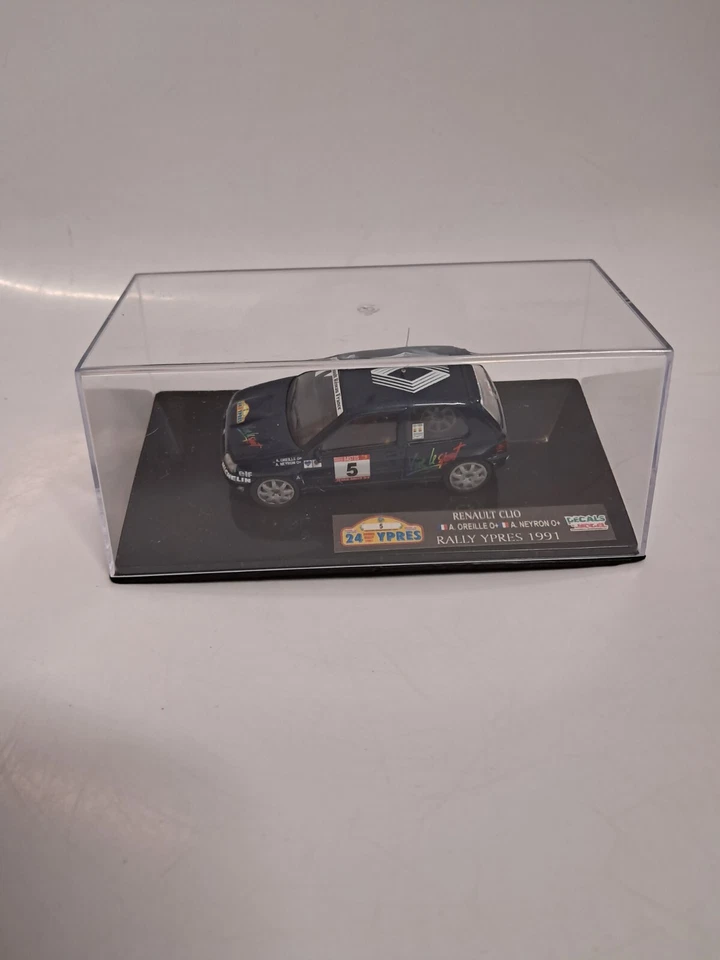 1:43 DFM RENAULT CLIO GR. A  - OREILLE - RALLY YPRES 1991 - Immagine 3 di 4