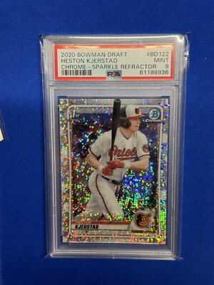 2020 Bowman Draft - Chrome Heston Kjerstad #BD-122 Sparkle