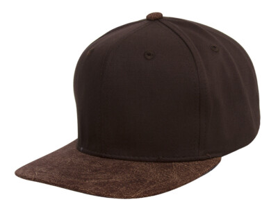 TopHeadwear Graphite Two-Tone Adjustable Snapback - Black