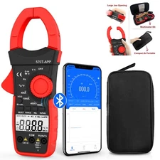 Digital Clamp Meter Multimeter AC/DC Amp Volt Current Temp NCV Tester 4000 Count