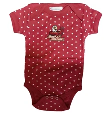Two Feet Ahead Hearts Baby Bodysuit Creeper Boston College Eagles 6 Months New