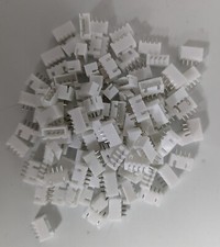 50Pcs 2.54mm JST XH2.54mm - 4 Pin Vertical Male Boxed Header Connectors - XH-4A