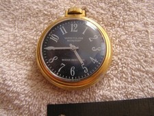 Vintage Westclox Scepter Blue Dial Pocket Watch