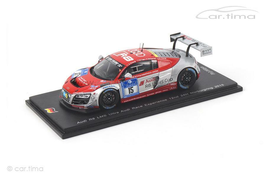 Audi R8 LMS Ultra 24h Nürburgring 2015 Yoong / Cheng / Lee / Thong 1:43 Spark SG Audi R8 LMS Ultra 24h Nürburgring 2015 Yoong / Cheng / Lee / Thong 1:43 Spark SG