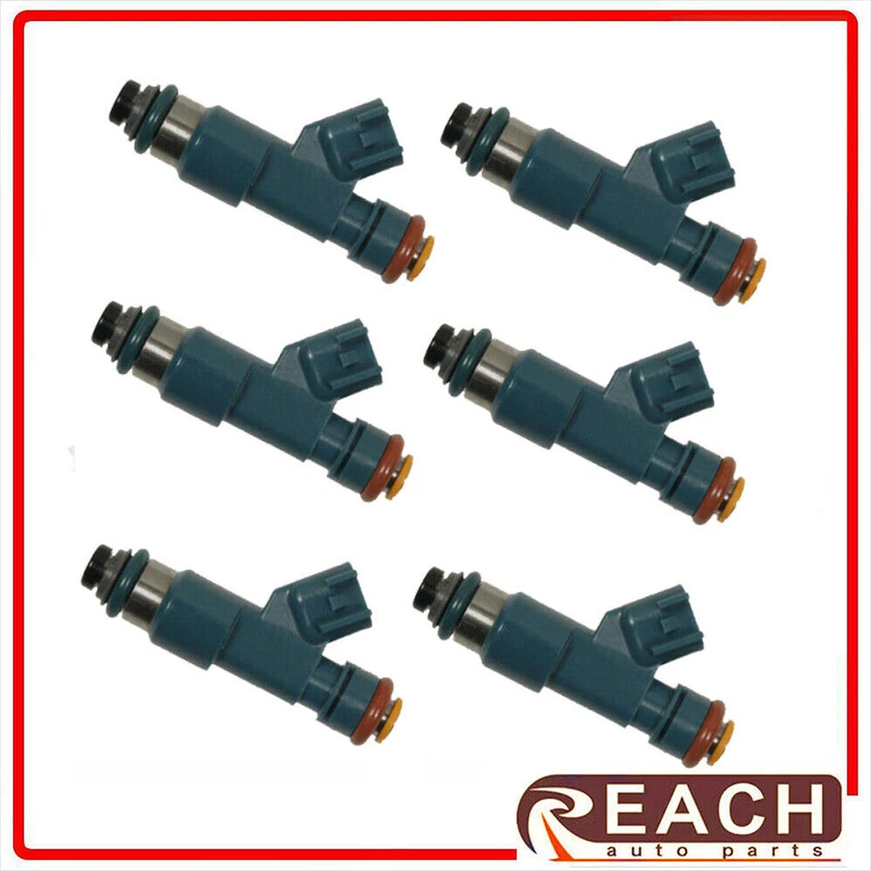 For Volvo 2010-2015 XC60 2008-2015 XC70 2007-2013 XC90 3.2L 6Pcs Fuel Injector - Изображение 2 из 4