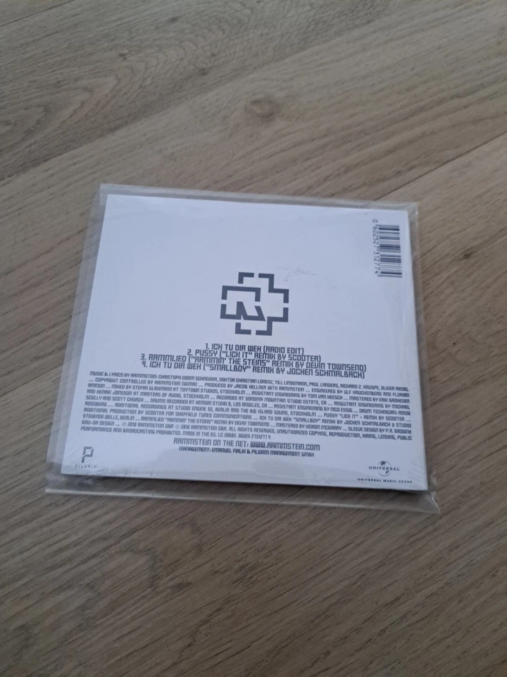 RAMMSTEIN Ich Tu Dir Weh CD Maxi 2010 Remixe * NEW - Bild 2 von 2