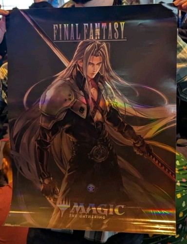 Pax East 2025 Final Fantasy 7 Magic The Gathering Pax Poster Sephiroth