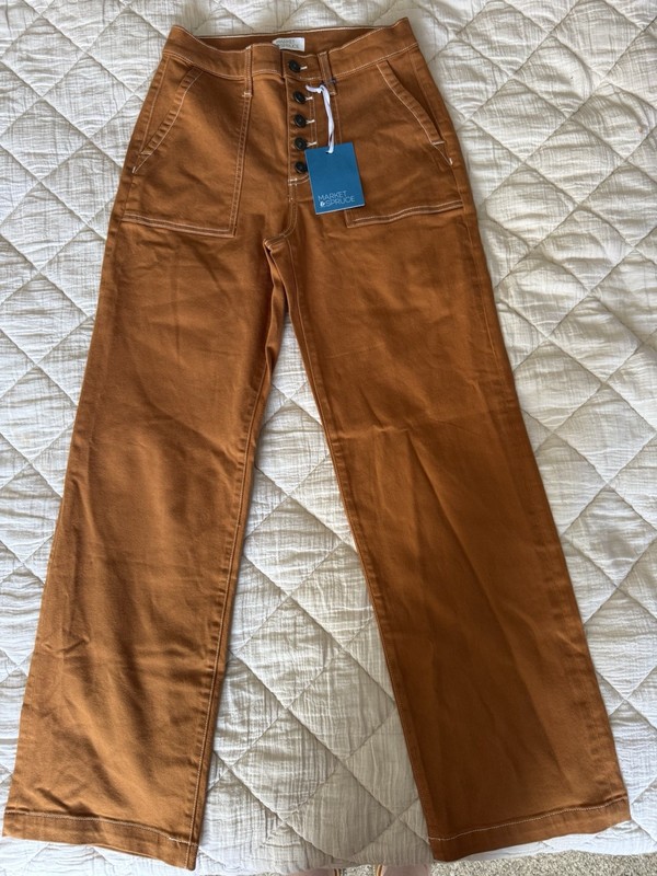 market and spruce Piper Utility Wide Leg Pants