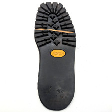 Vibram #100 Montagna SBR Solid Soles Size 12 Rugged Outdoor 1 Pair Black