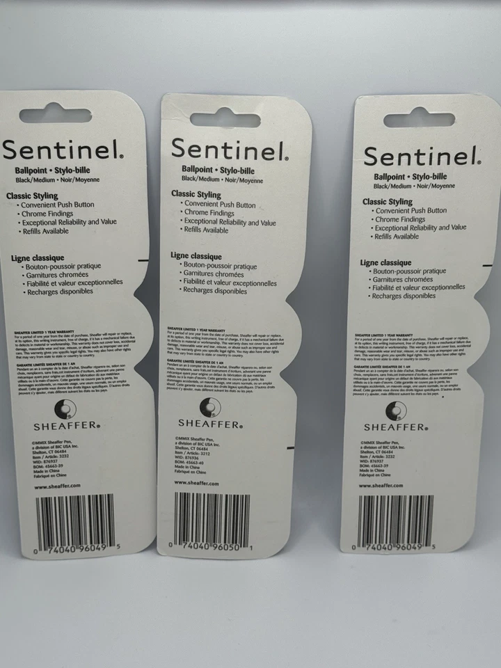 Bolígrafo Sheaffer Sentinel dos cromos cepillados y un barril verde nuevo Foto 2 de 4