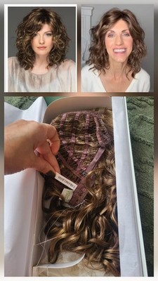 ''Finn'' Wig By ''Estetica Designs'' in color CARAMEL KISS,  MINT! Never Ben Used!