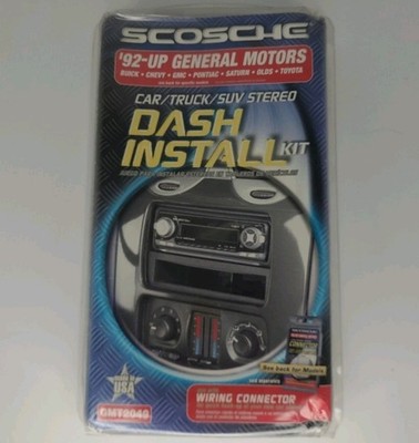 Scosche Stereo Install Dash Kit Compatible with 1992-Up General Motors New