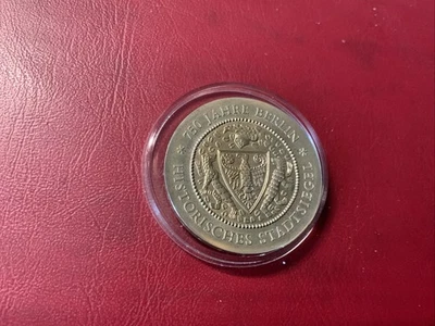 DDR 20 Mark 1987 Silber - Historisches Stadtsiegel Berlin (330) - Bild 1 von 2