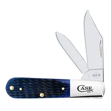 Case XX Knives Barlow Navy Blue Bone 6894 Stainless Steel Pocket Knife
