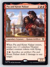 MTG NM Normal Pia and Kiran Nalaar 105 R Commander: Aetherdrift