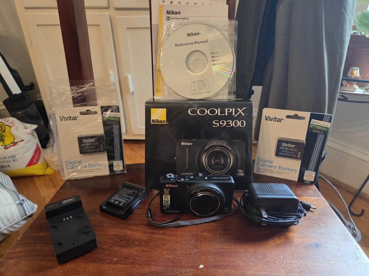 Preços baixos em Câmeras digitais Nikon Coolpix S9300 | eBay