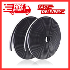 Foam Tape Single Sided Weather Stripping Adhesive Seal 1/4x1/8 32.8FT Door Frame