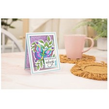 Crafter's Companion Create a Card Stamp  Die aperture Beautiful Butterfly