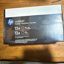 HP 12A Black Toner Cartridge 2-Pack for LaserJet 1010 1012 1015 1020