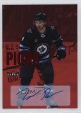 2023 Upper Deck Fleer Ultra Red Rainbow Foilboard 15/25 Neal Pionk #41 Auto 2u9