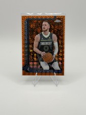 Donte DiVincenzo 2025-26 Topps Chrome /25 Orange X-Factor Timberwolves #145