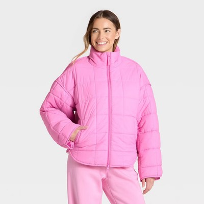 Women's Oversized Quilted Puffer Jacket - JoyLab | eBay