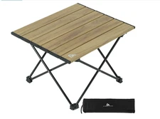iClimb Ultralight Compact Camping Folding Table with Carry Bag