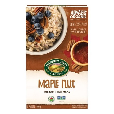 Nature's Path Organic Maple Nut Instant Oatmeal