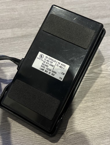 CAVO ALIMENTAZIONE PEDALE PEDALE MACCHINA DA CUCIRE YDK FOOT CONTROLLER YDK MODELLO YC-482J-1 - Foto 4 di 5