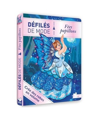 Fées papillons - pochette avec accessoires
