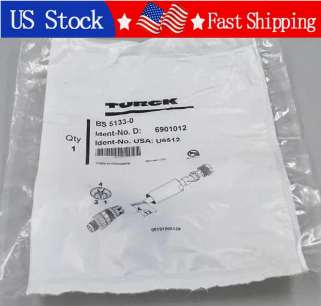 1PCS Brand New TURCK BS5133-0 6901012 Connector BS 5133-0 Fast shipping