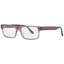 Gucci Demo Rectangular Men's Eyeglasses GG0752O 003 56 GG0752O 003 56